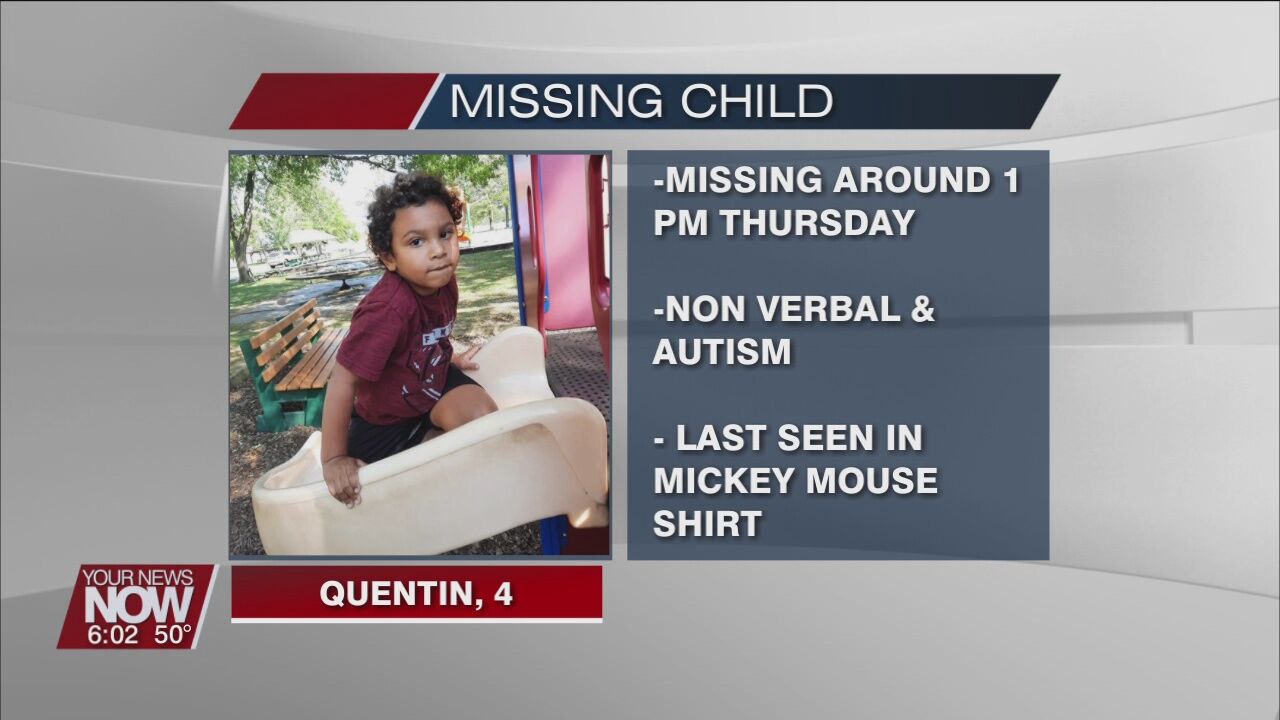 The search in Kenton continues for Quentin